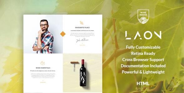 Laon – Wine House, Vineyard & Shop HTML Template