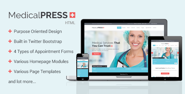 MedicalPress – Health HTML Template