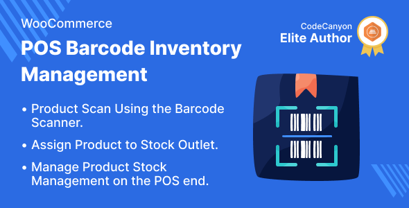 WooCommerce Point of Sale Barcode Inventory Plugin