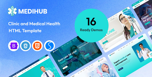 Medihub – Health & Medical HTML Template