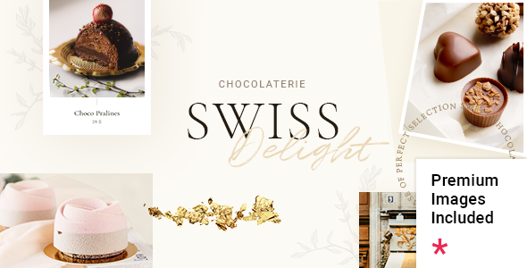 Swiss Delight – Chocolate & Cake Shop WordPress Theme