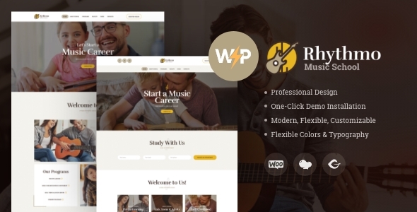 Rythmo – Arts & Music School WordPress Theme