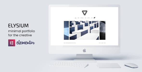 Elysium – Minimal WordPress Portfolio Theme
