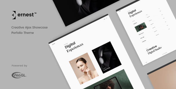 Ernest – Creative Portfolio HTML Template