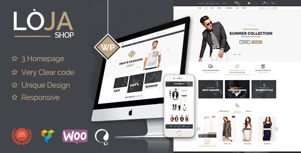 Loja – Responsive WooCommerce Theme