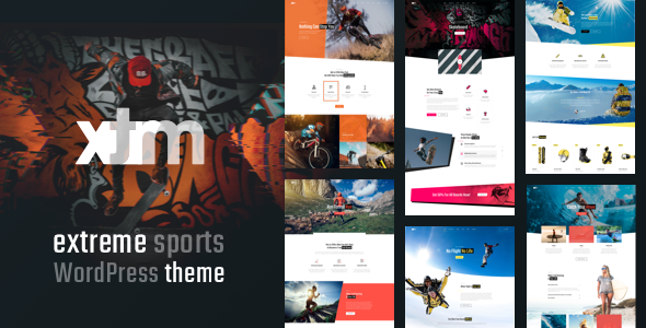 XTRM – Extreme Sports – WordPress Theme
