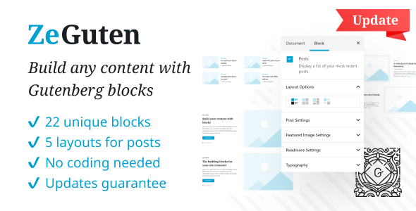 ZeGuten –  Gutenberg Blocks