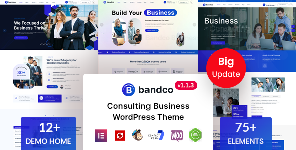 Bandco – Consulting Business WordPress Theme