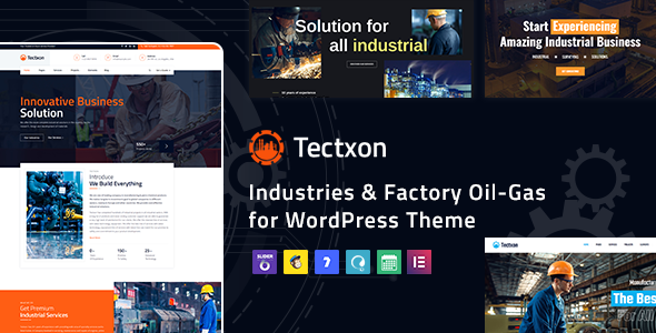 Tectxon – Industry & Factory WordPress Theme