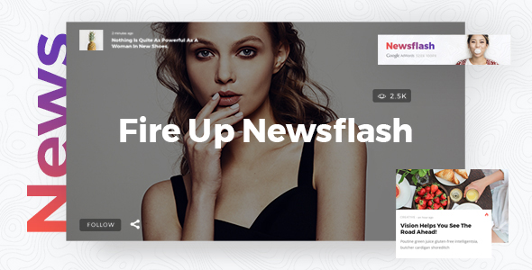 Newsflash – News Magazine WordPress Theme