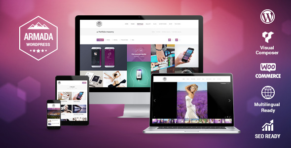 Armada – Multifunction Photography WordPress Theme