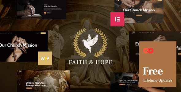 Faith & Hope – Christain Church & Religion WordPress Theme