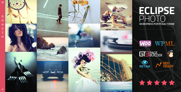 eClipse – Photography Portfolio WordPress Theme