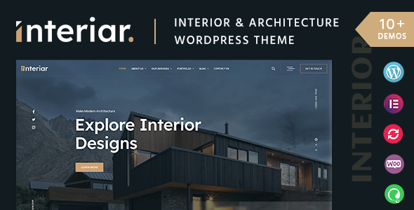 Interiar – Interior Design WordPress Theme