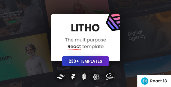 Litho – The Multipurpose React Template