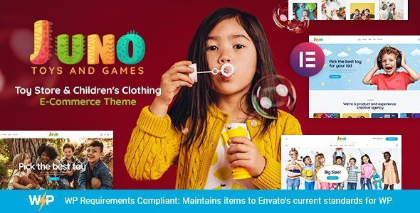 Juno – Kids Toys & Games Store WordPress Theme