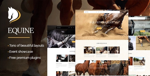 Equine – An Equestrian and Horse Riding Club WordPress Theme
