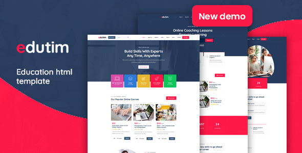 Edutim – Education LMS Html Template