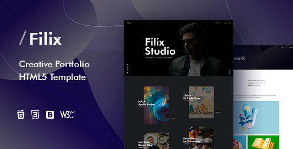 Filix – Creative Portfolio HTML5 Template