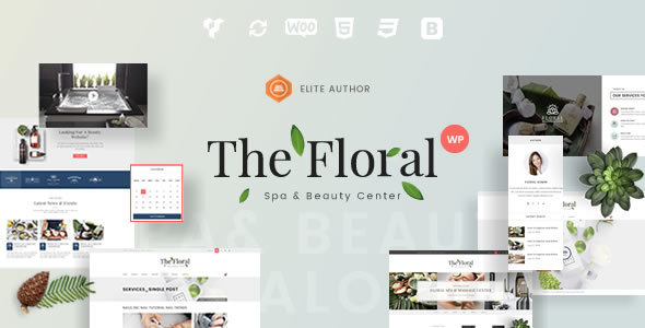 Floral – Spa and Beauty Responsive WordPress Theme