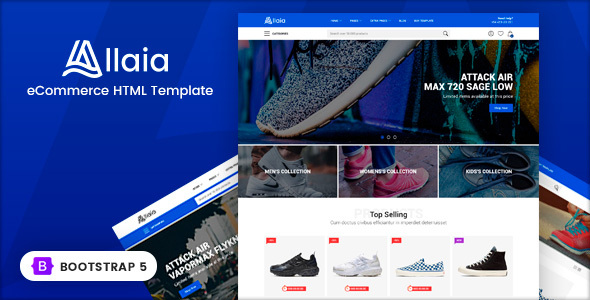 Allaia – eCommerce HTML Template