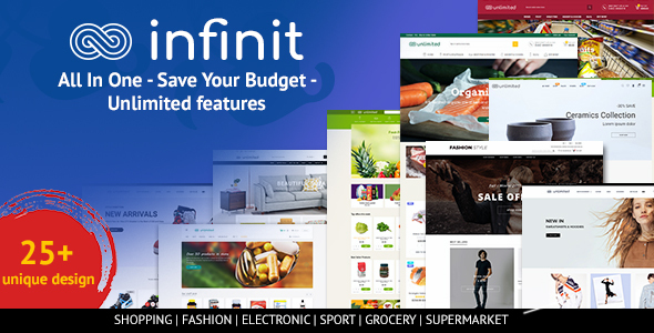 Infinit – Multipurpose Responsive Shopify Theme