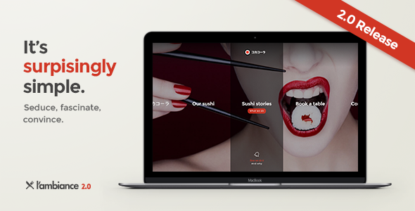 Ambiance – Restaurant WordPress Theme