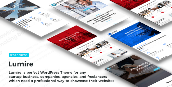 Lumire – Business Consulting WordPress Theme