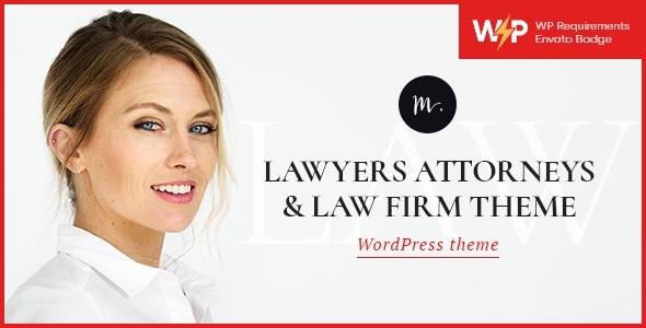 M.Williamson – Lawyer & Legal Adviser WordPress Theme