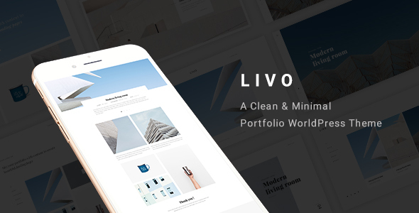 Livo – A Clean & Minimal Portfolio WordPress Theme