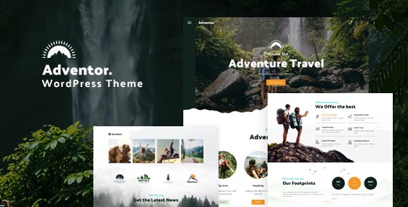 Adventor – Travel Adventure, Tourism WordPress Theme