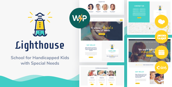 Lighthouse – School for Kids with Disabilities & Special Needs WordPress Theme