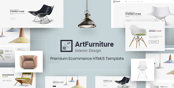 ArtFurniture – Minimal Furniture Shop eCommerce HTML Template