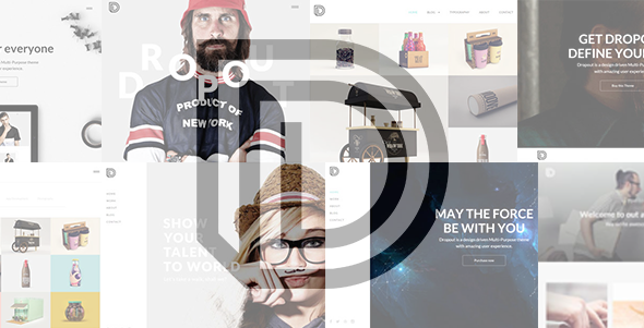 Dropout – Agency – Freelancer – Portfolio Template