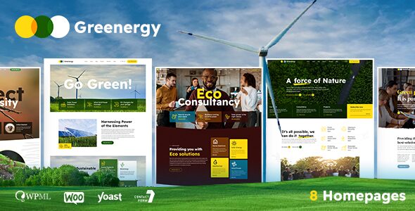 Greenergy – Ecology & Environment WordPress Theme
