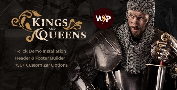 Kings & Queens – Historical War Medieval Reenactment WordPress Theme