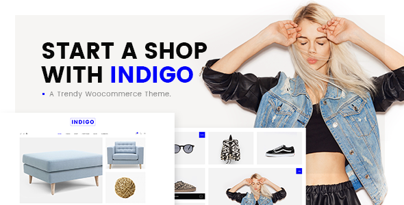 Indigo – Simple WooCommerce Shop WordPress Theme