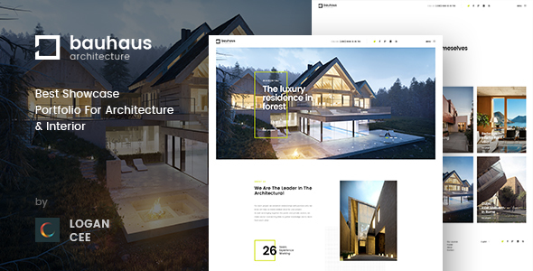 Bauhaus – Architecture & Interior PSD Template