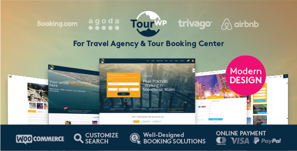 Tour – Travel Booking WordPress Theme