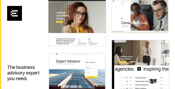 Expertise – Business Consulting WordPress Theme