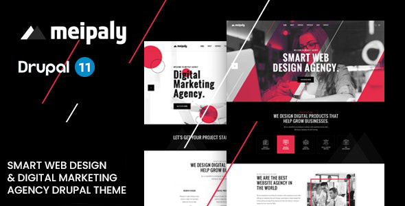 Meipaly – Digital Services Agency Drupal 11.3 Theme