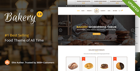 Bakery – WordPress Cake & Food Theme