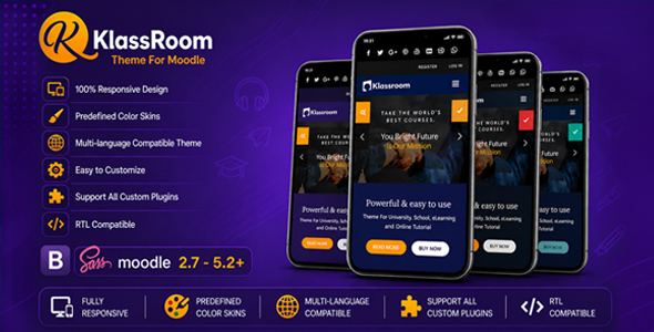 Klassroom – Premium Moodle Theme