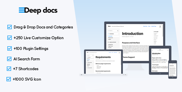 DeepDocs – Knowledge Base and Manual Builder Plugin