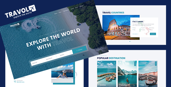 TRAVOL – Travel Agency Template