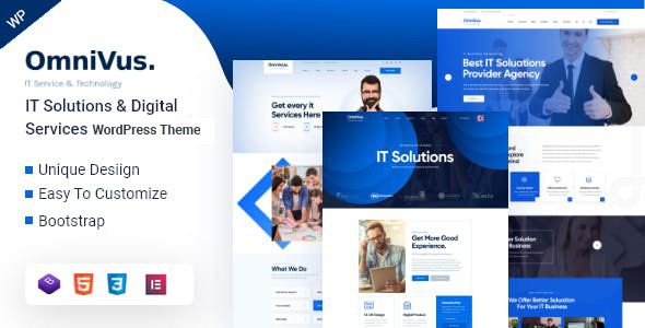 Omnivus – IT Solutions & Services WordPress Theme