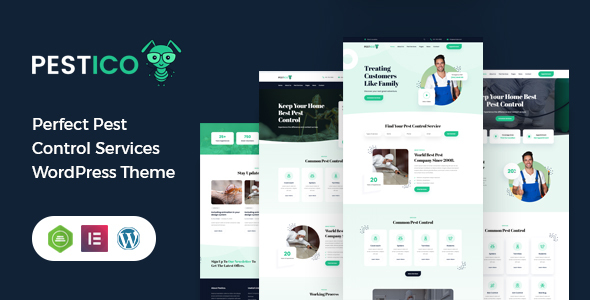 Pestico – Perfect Insect Control WordPress Theme