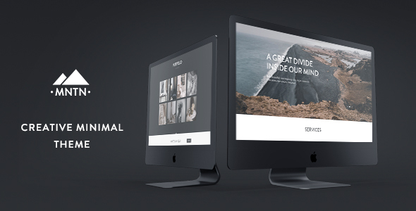 Mountain – One Page Parallax WordPress Theme