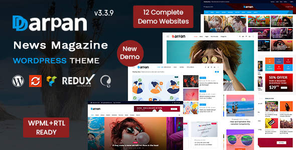 Darpan – News Magazine WordPress Theme