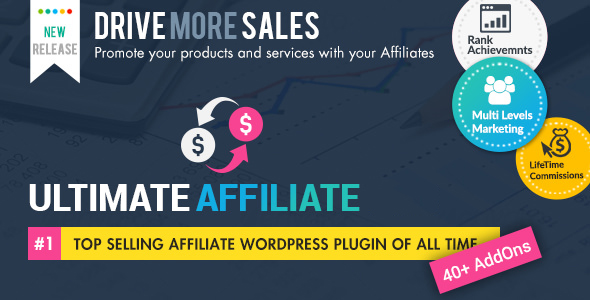 Ultimate Affiliate – WordPress Affiliate Plugin & Affiliate Program for WooCommerce with MLM